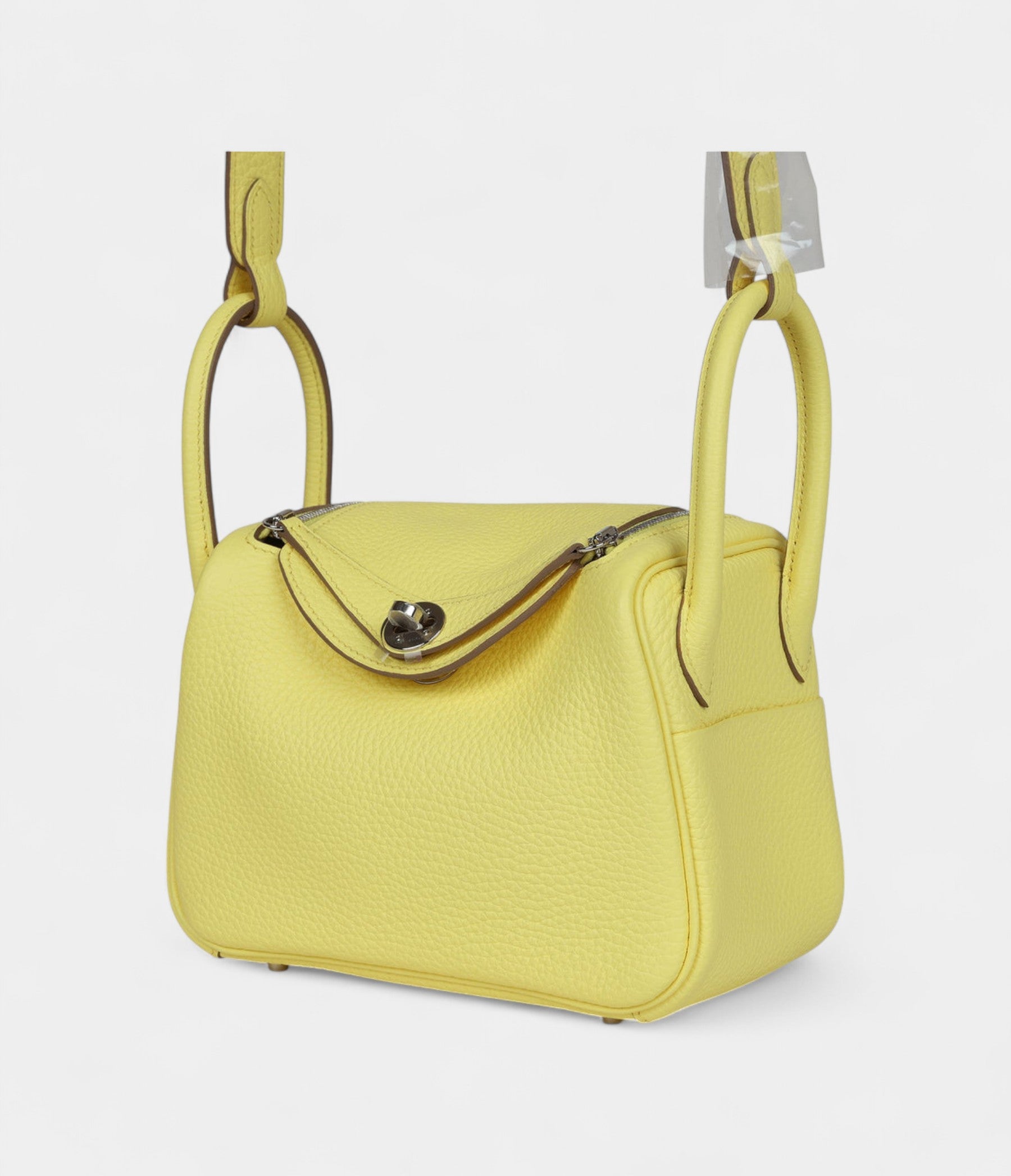 HMMini Lindy Limoncello Clemence Palladium Hardware