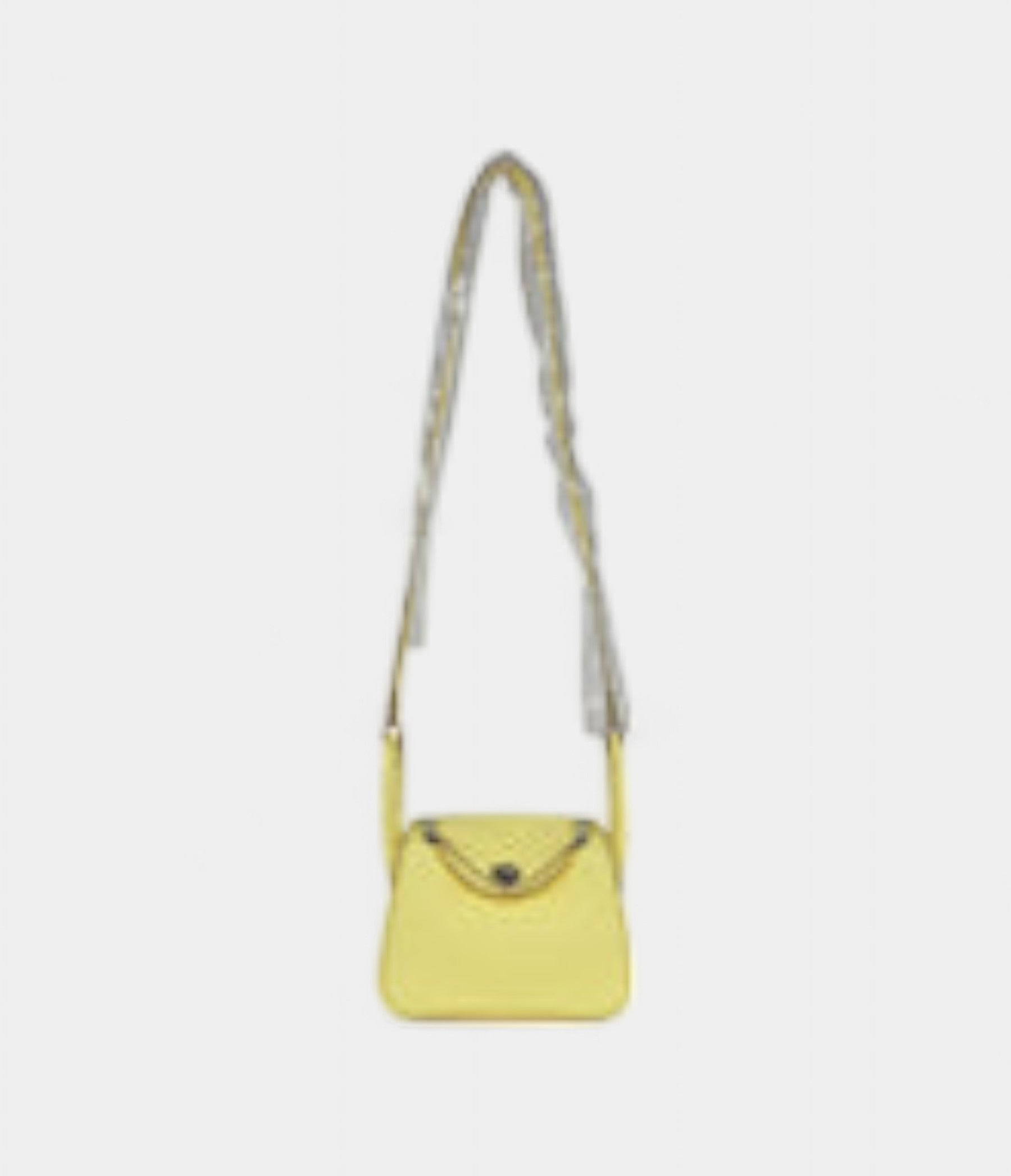 HMMini Lindy Limoncello Clemence Palladium Hardware
