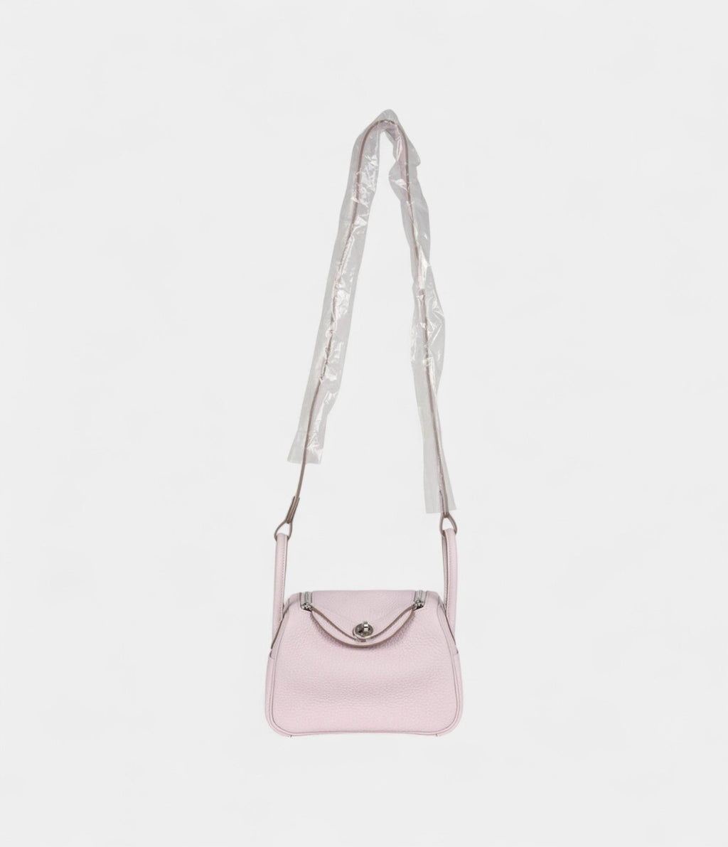 HMMini Lindy Mauve Pale Verso Clemence Palladium Hardware