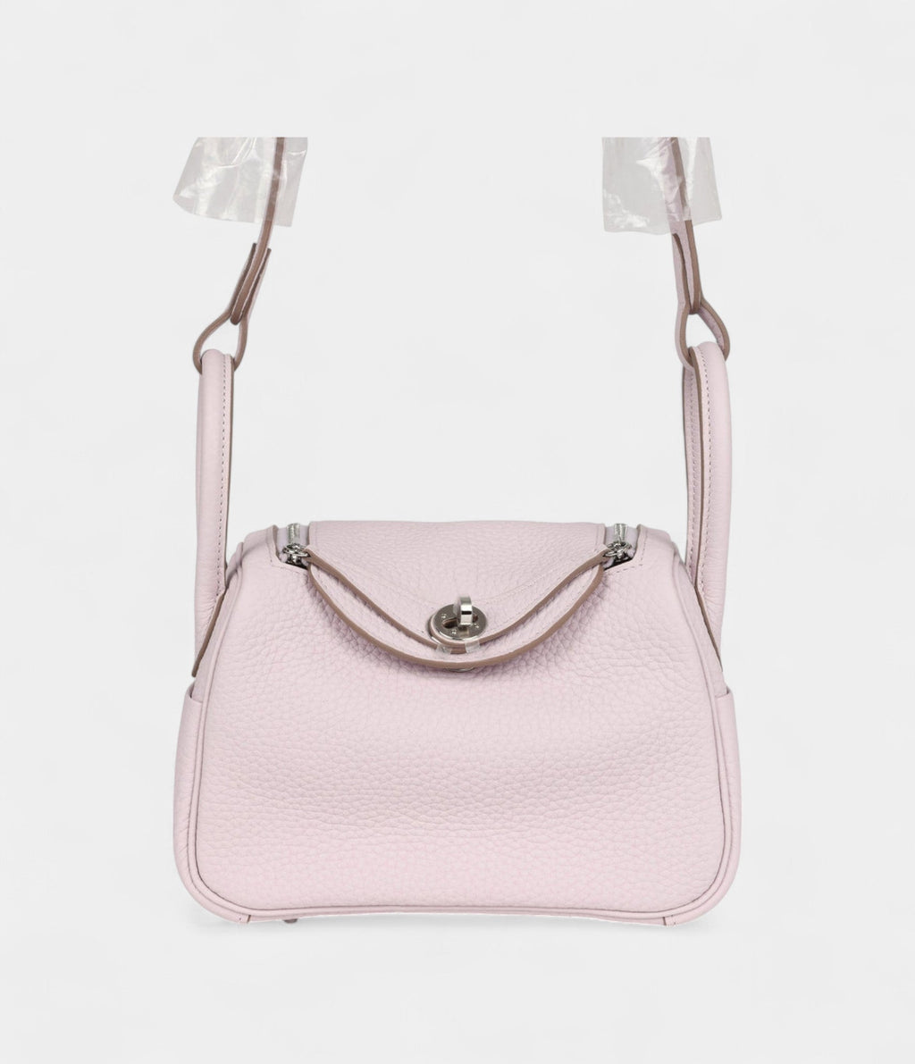 HMMini Lindy Mauve Pale Verso Clemence Palladium Hardware