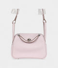 HMMini Lindy Mauve Pale Verso Clemence Palladium Hardware