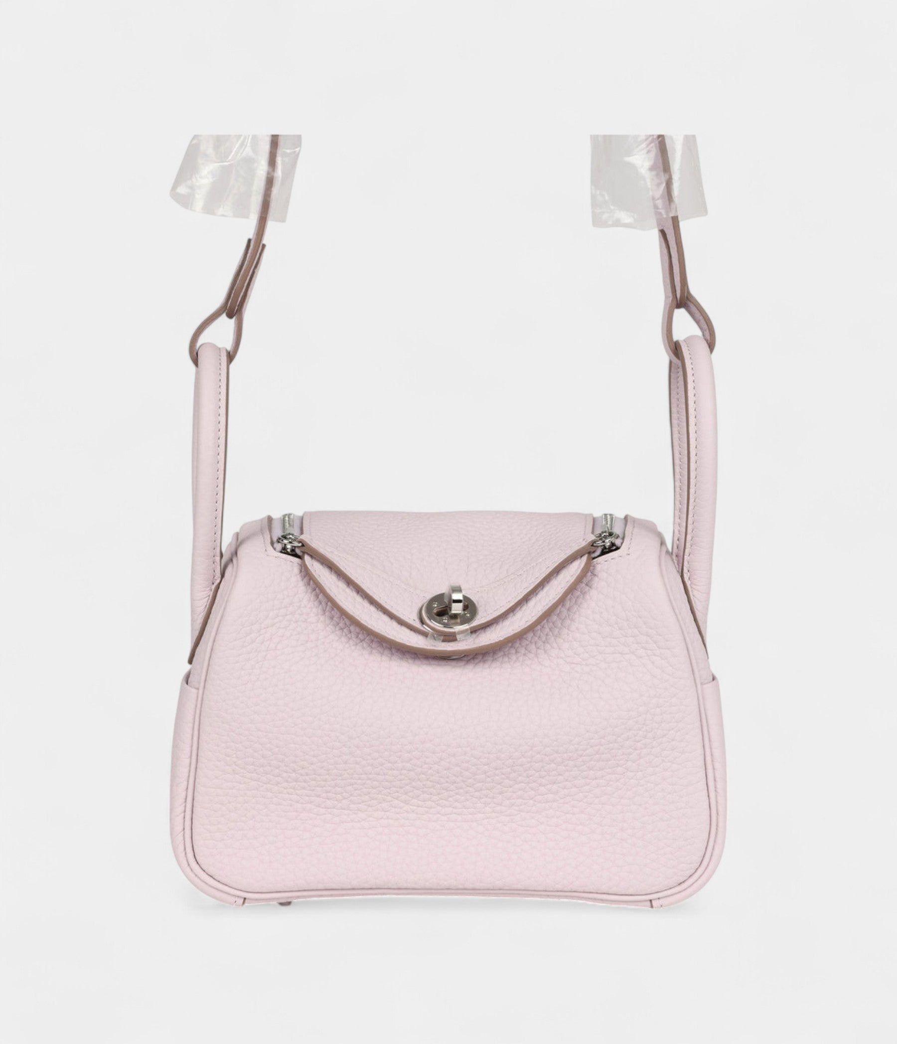 HMMini Lindy Mauve Pale Verso Clemence Palladium Hardware
