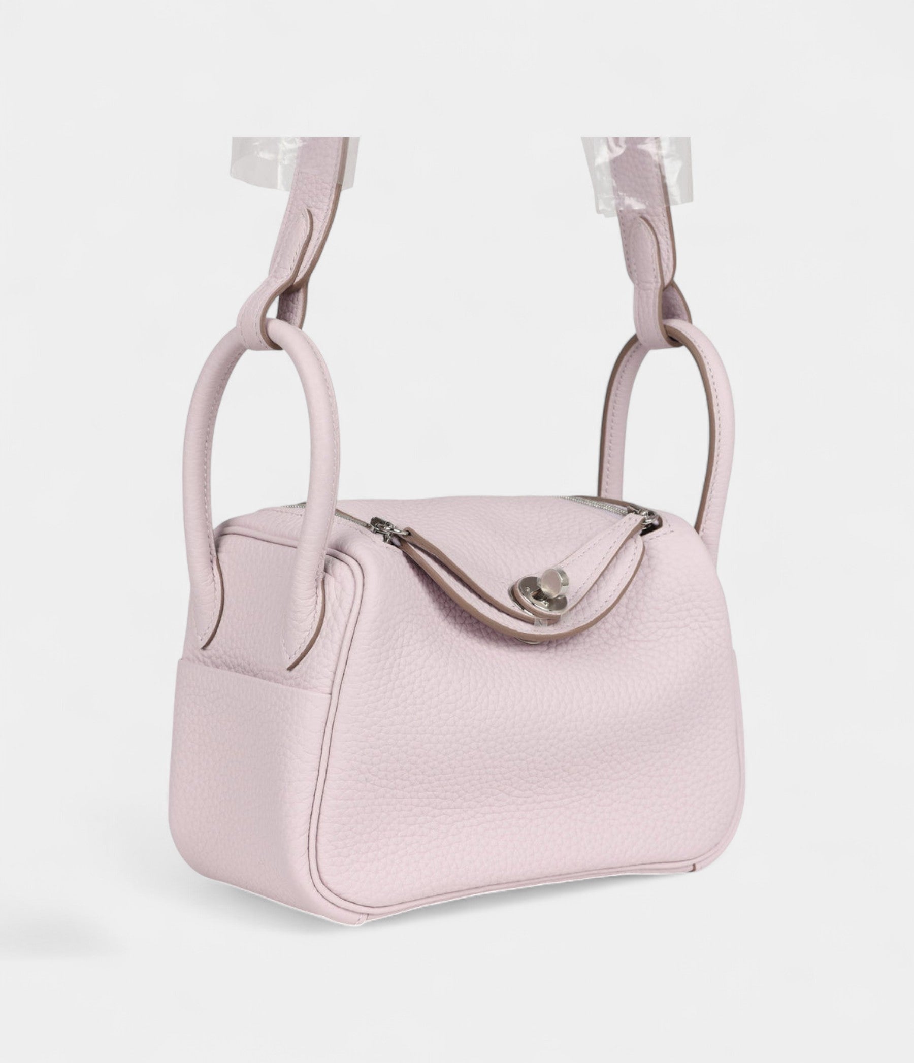 HMMini Lindy Mauve Pale Verso Clemence Palladium Hardware