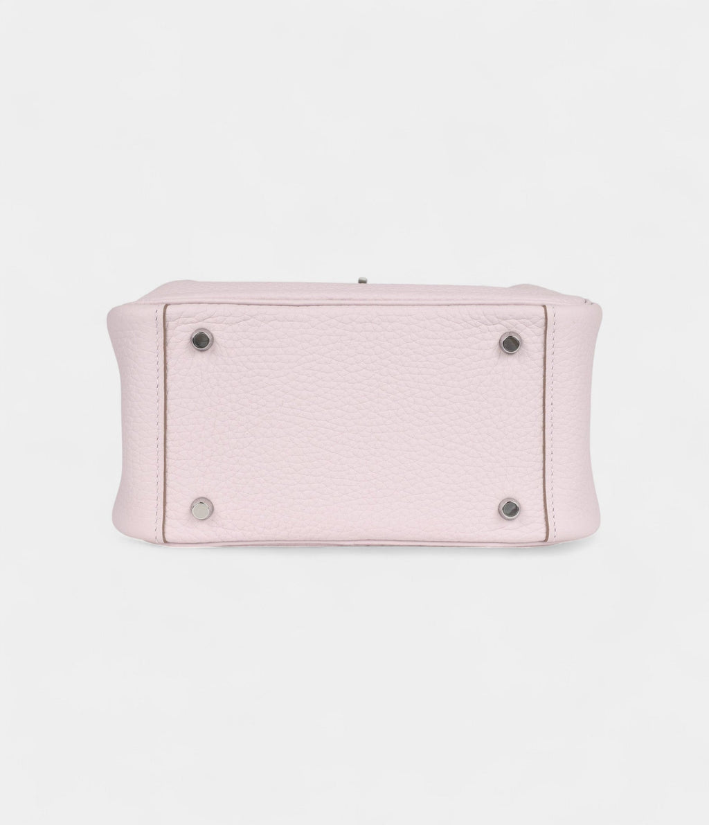 HMMini Lindy Mauve Pale Verso Clemence Palladium Hardware