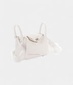 HMMini Lindy New White Clemence Palladium Hardware