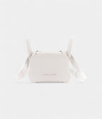 HMMini Lindy New White Clemence Palladium Hardware