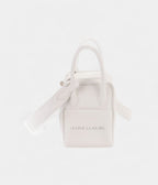 HMMini Lindy New White Clemence Palladium Hardware