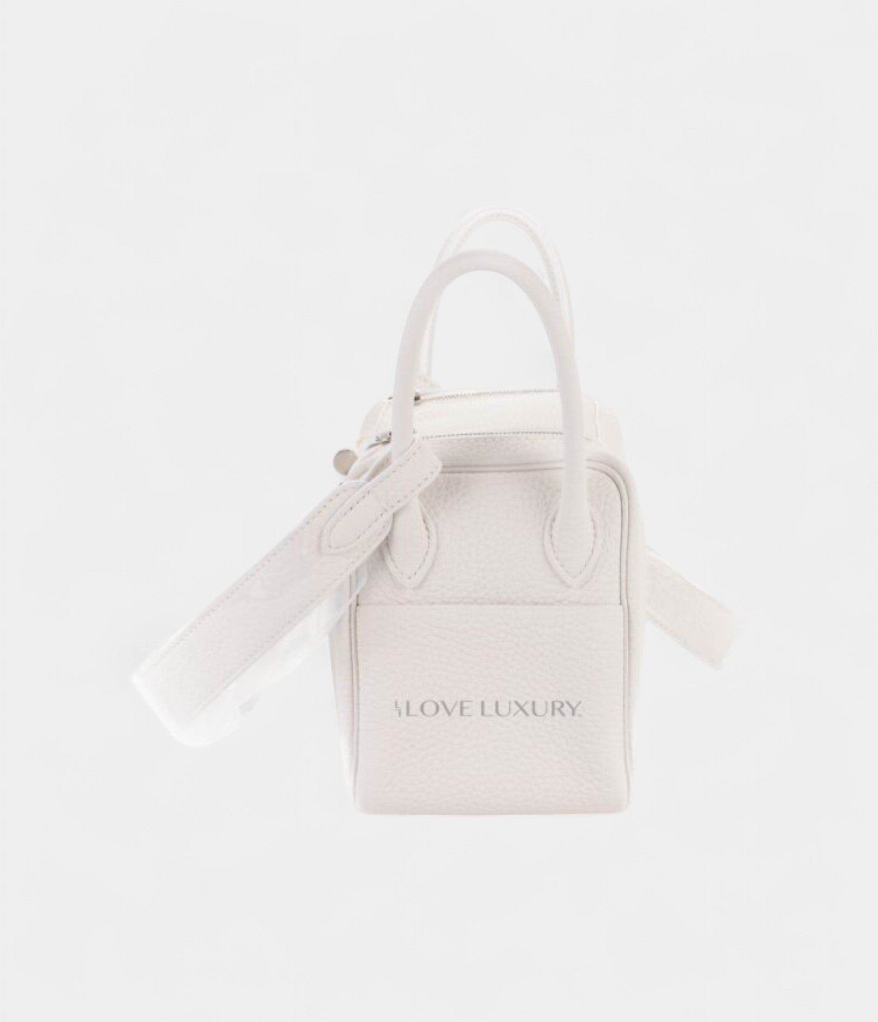HMMini Lindy New White Clemence Palladium Hardware
