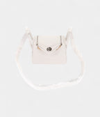HMMini Lindy New White Clemence Palladium Hardware