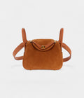 HMMini Lindy Rose Azaleas Chamois Gold Grizzly Swift Gold Hardware
