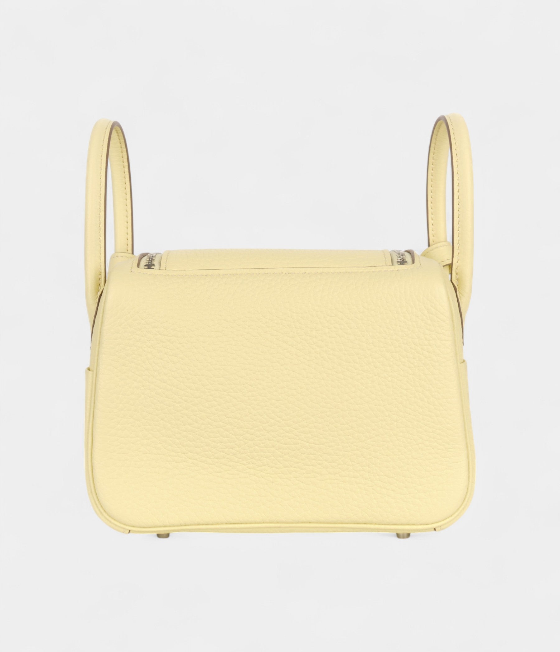 HMMini Lindy Verso Yellow Milton Pearl Grey Clemence Palladium Hardware