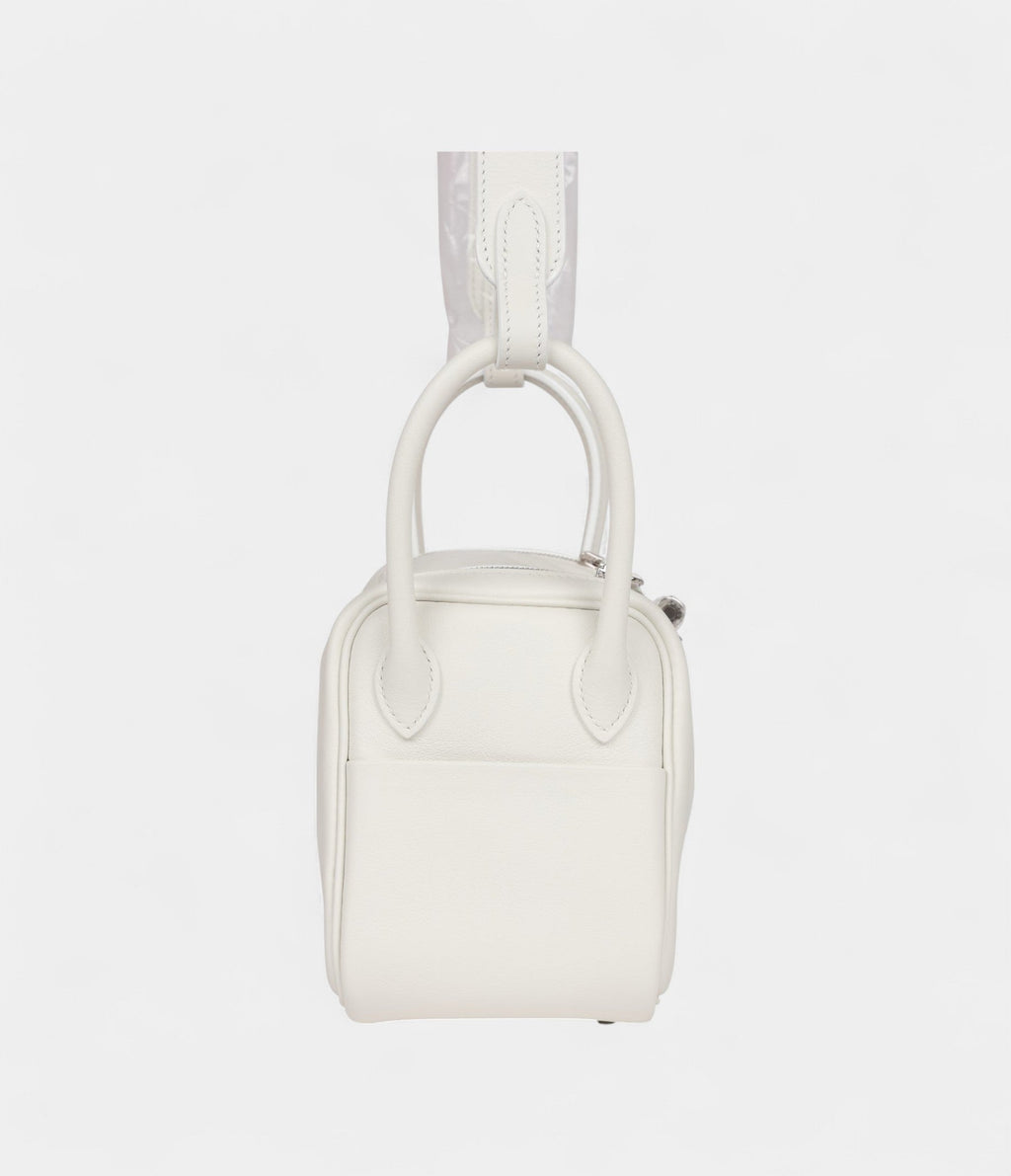 HMMini Lindy White Swift Palladium Hardware