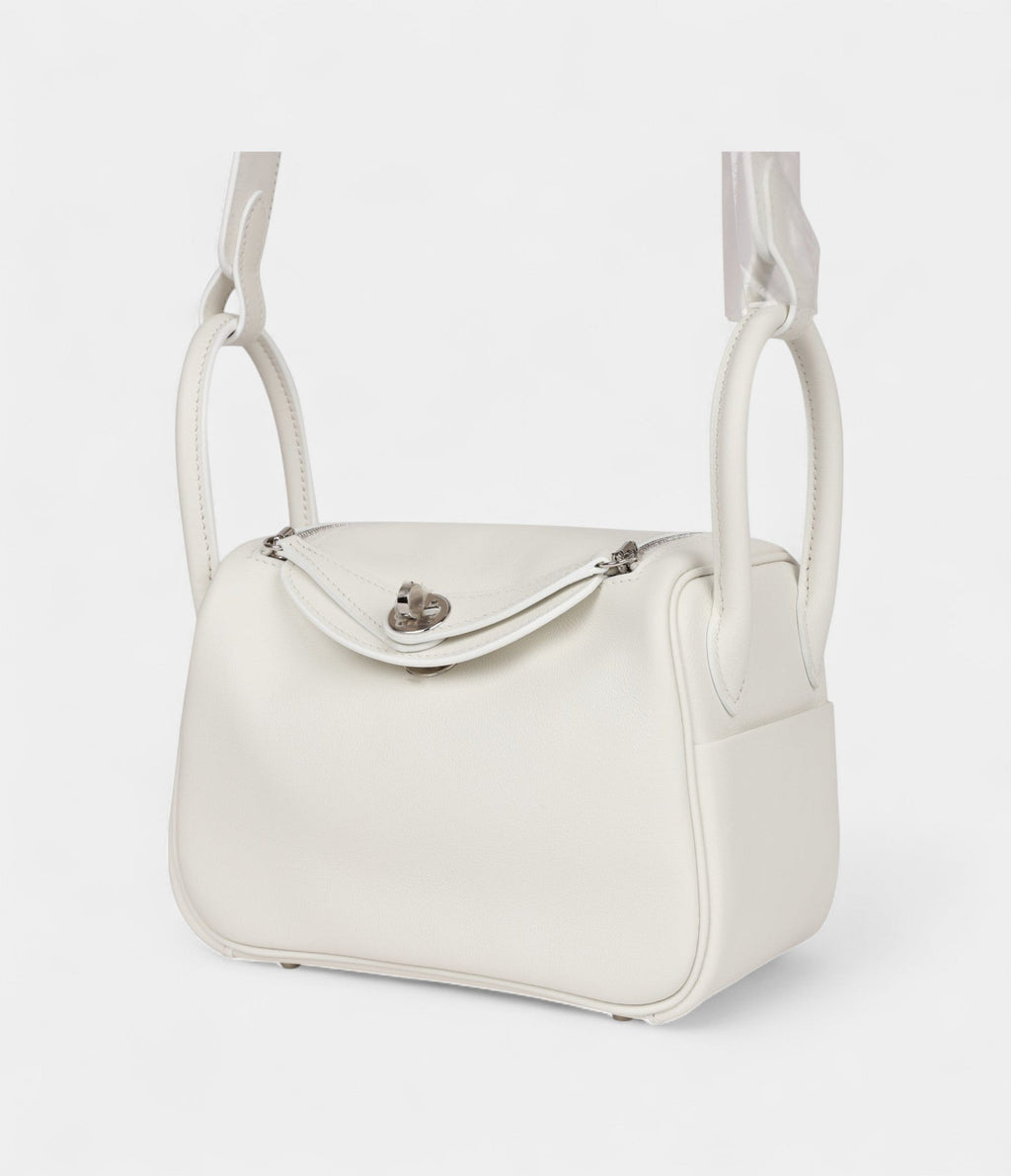 HMMini Lindy White Swift Palladium Hardware