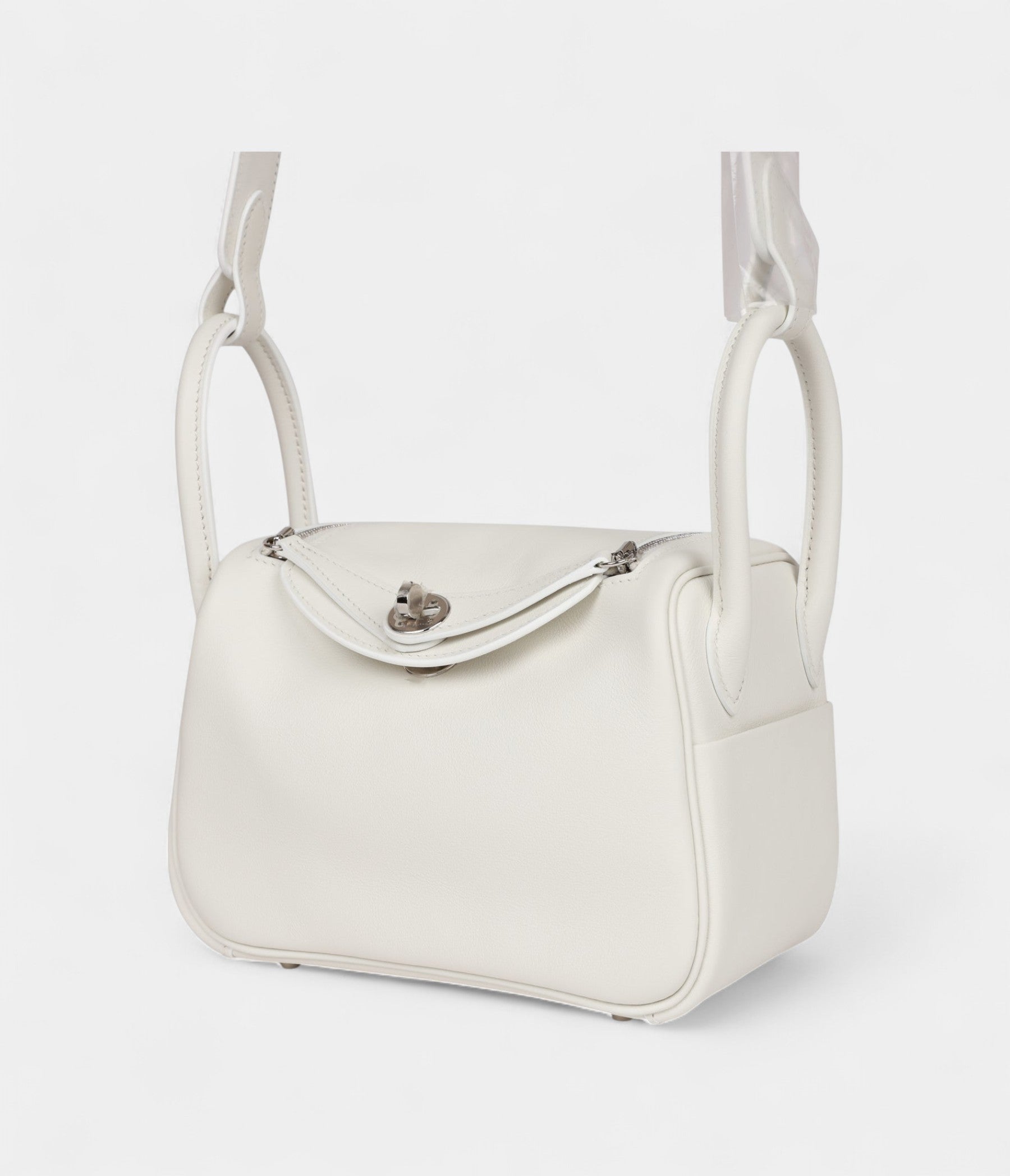 HMMini Lindy White Swift Palladium Hardware