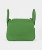 HMMini Lindy Yucca Green Clemence Gold Hardware