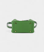 HMMini Lindy Yucca Green Clemence Gold Hardware