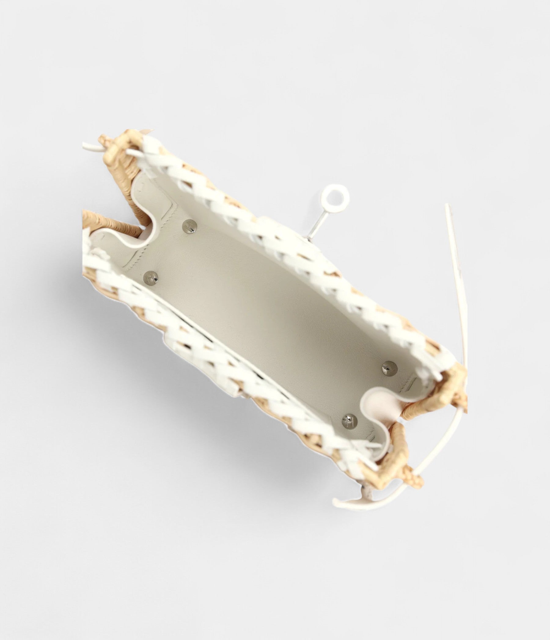 HMMini Picnic Kelly 20 White Swift Palladium Hardware