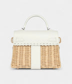 HMMini Picnic Kelly 20 White Swift Palladium Hardware