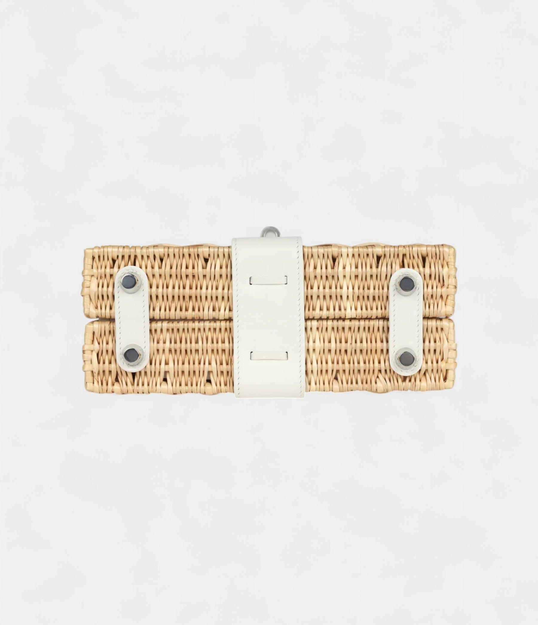 HMMini Picnic Kelly 20 White Swift Palladium Hardware