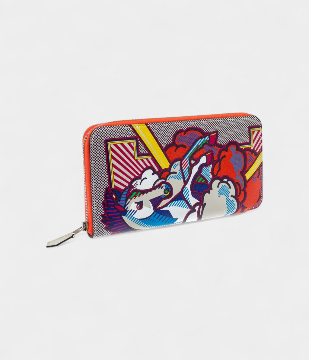 HMMulticolor Leather Pegasus Pop Azap Long Wallet