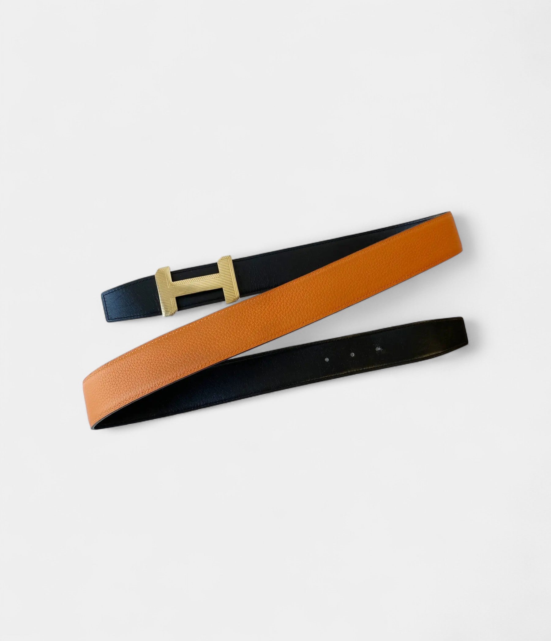 HMMulticolour H Leather Belt A Bold Fusion of Iconic Design and Artistic Flair