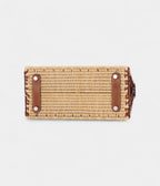 HMNaturel Wicker and Fauve Barenia Picnic BK 25 Palladium Hardware