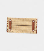 HMNaturel Wicker and Fauve Barenia Picnic BK 25 Palladium Hardware