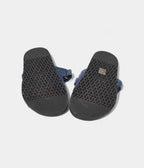Hermes Navy Blue Nubuck Leather Chypre Sandals 42 EU