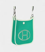 HMNeo Evelyne TPM Menthe Officier Canvas and Vert Fizz Swift Palladium Hardware