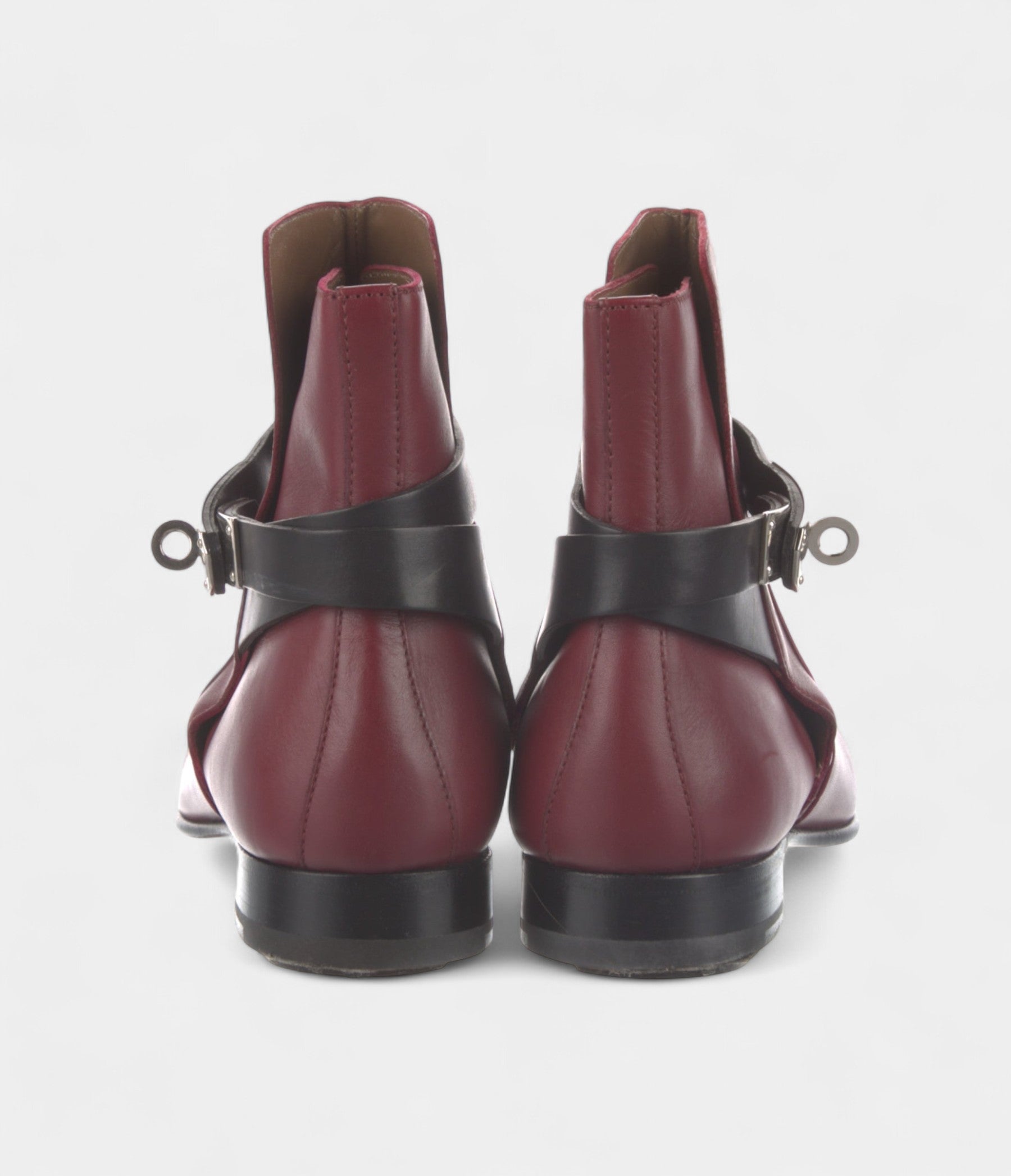 HMNeo Leather Moto Boots Bold Refinement Uncompromising Style