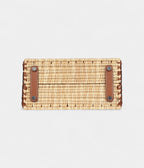 HMPicnic BK 25 Gold Swift and Stripe Wicker Palladium Hardware