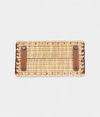 HMPicnic BK 25 Gold Swift and Stripe Wicker Palladium Hardware