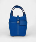 HMPicotin Lock 18 Bleu Swift and Toile Canvas Palladium Hardware