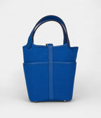 HMPicotin Lock 18 Bleu Swift and Toile Canvas Palladium Hardware