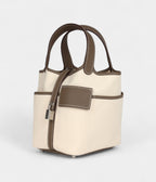 HMPicotin Lock 18 Cargo Toile Canvas and Etoupe Swift Palladium Hardware