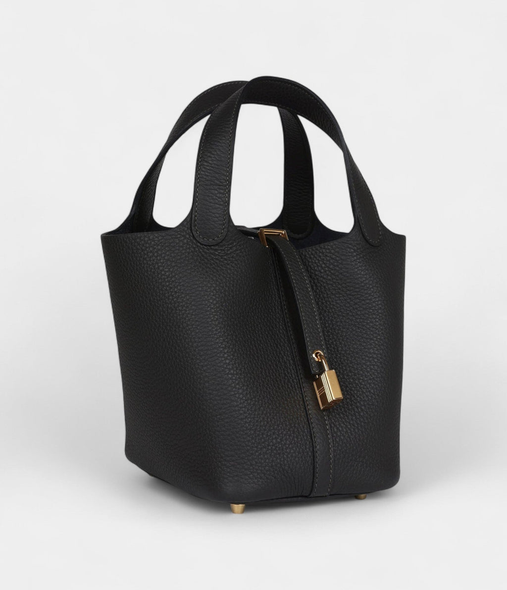 HMPicotin Lock 18 Dark Bronze Clemence Gold Hardware