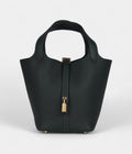 HMPicotin Lock 18 Dark Green Clemence Gold Hardware