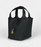HMPicotin Lock 18 Dark Green Clemence Gold Hardware