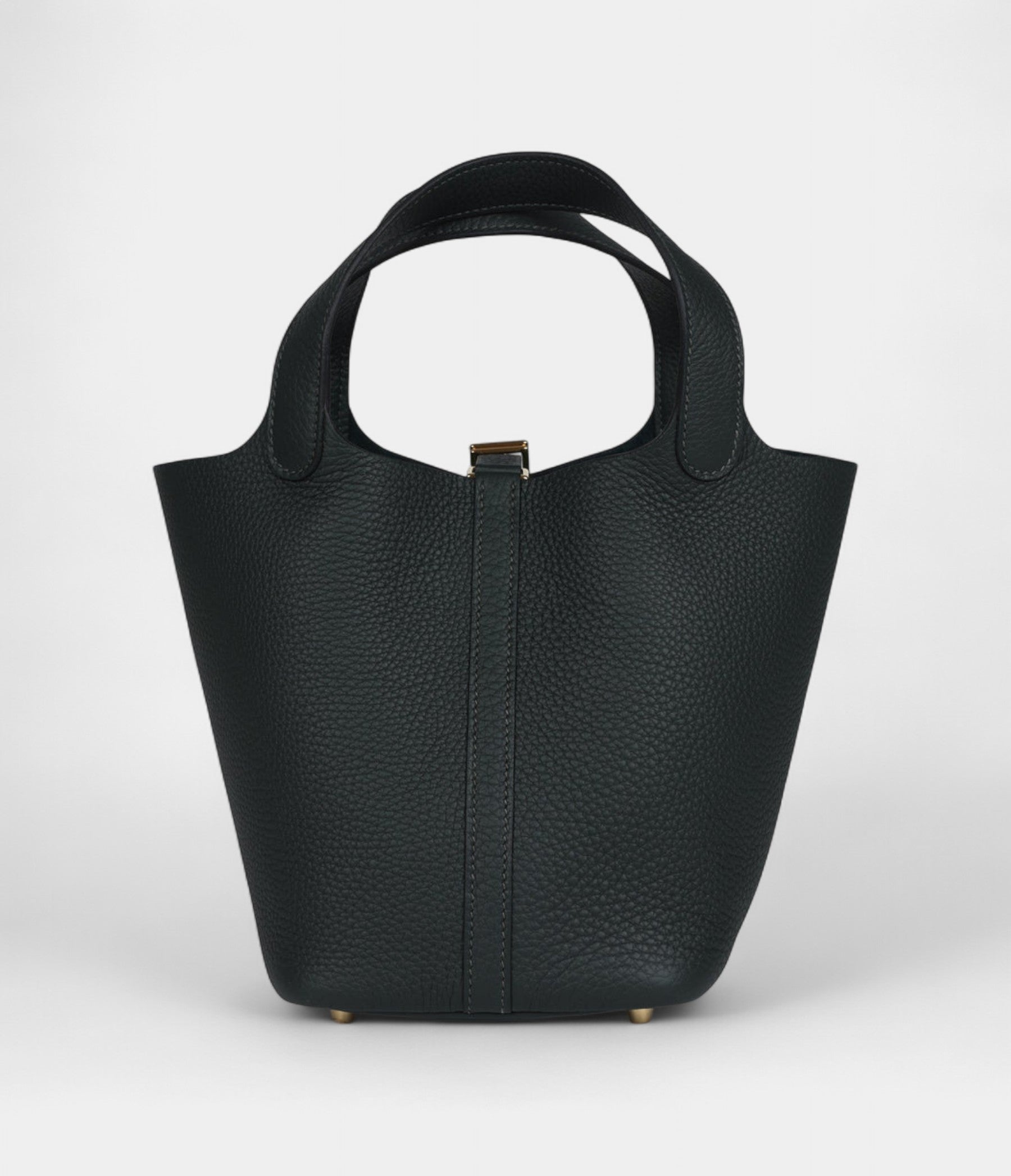 HMPicotin Lock 18 Dark Green Clemence Gold Hardware
