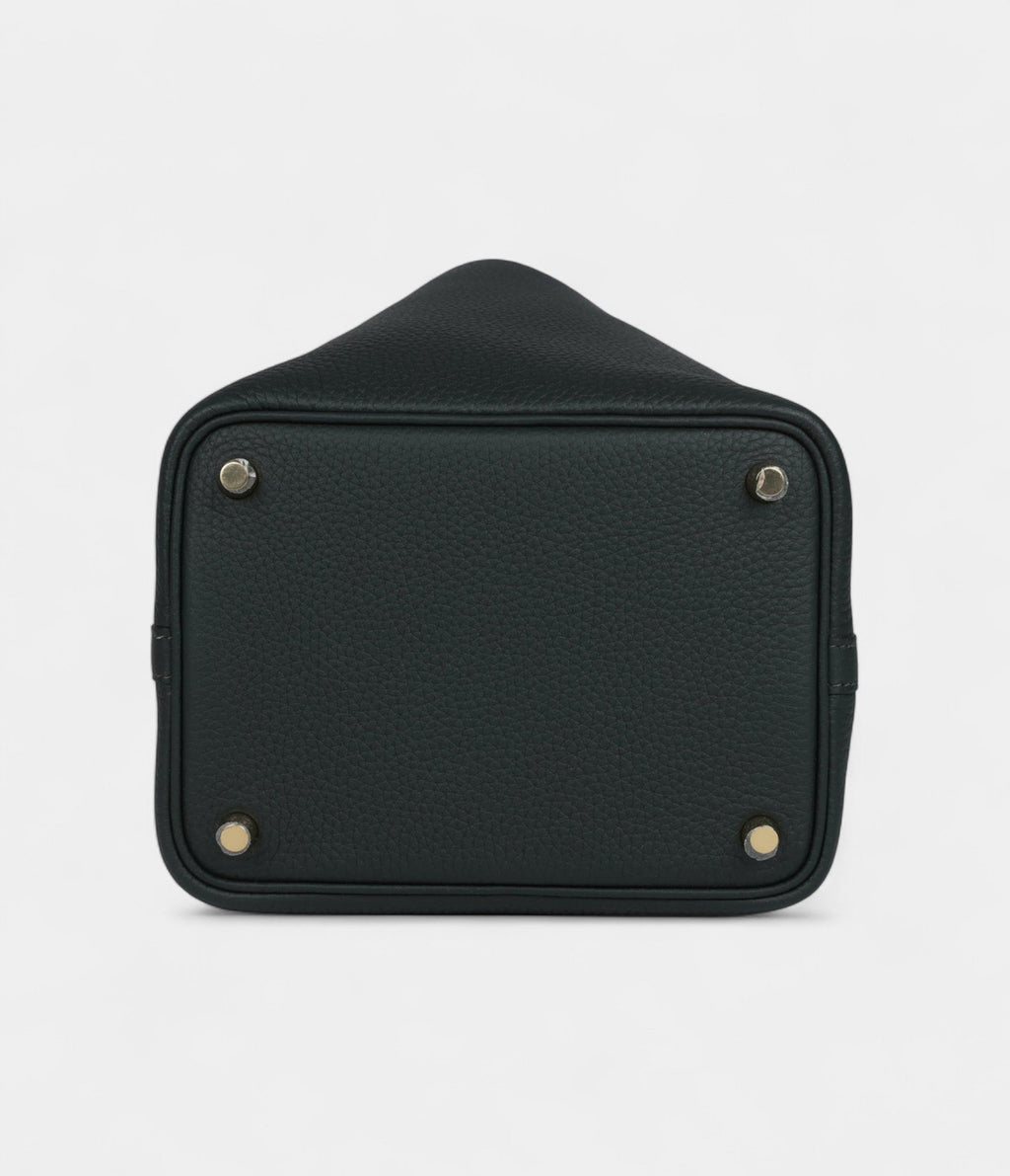 HMPicotin Lock 18 Dark Green Clemence Gold Hardware
