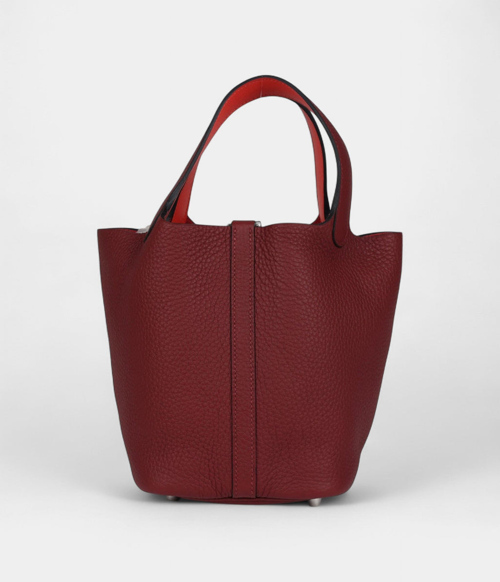HMPicotin Lock 18 Eclat Rouge H Clemence Palladium Hardware