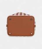 HMPicotin Lock 18 Gold, Ecru-Beige, Rose Pop, Black Toile H and Fauve Swift Palladium Hardware