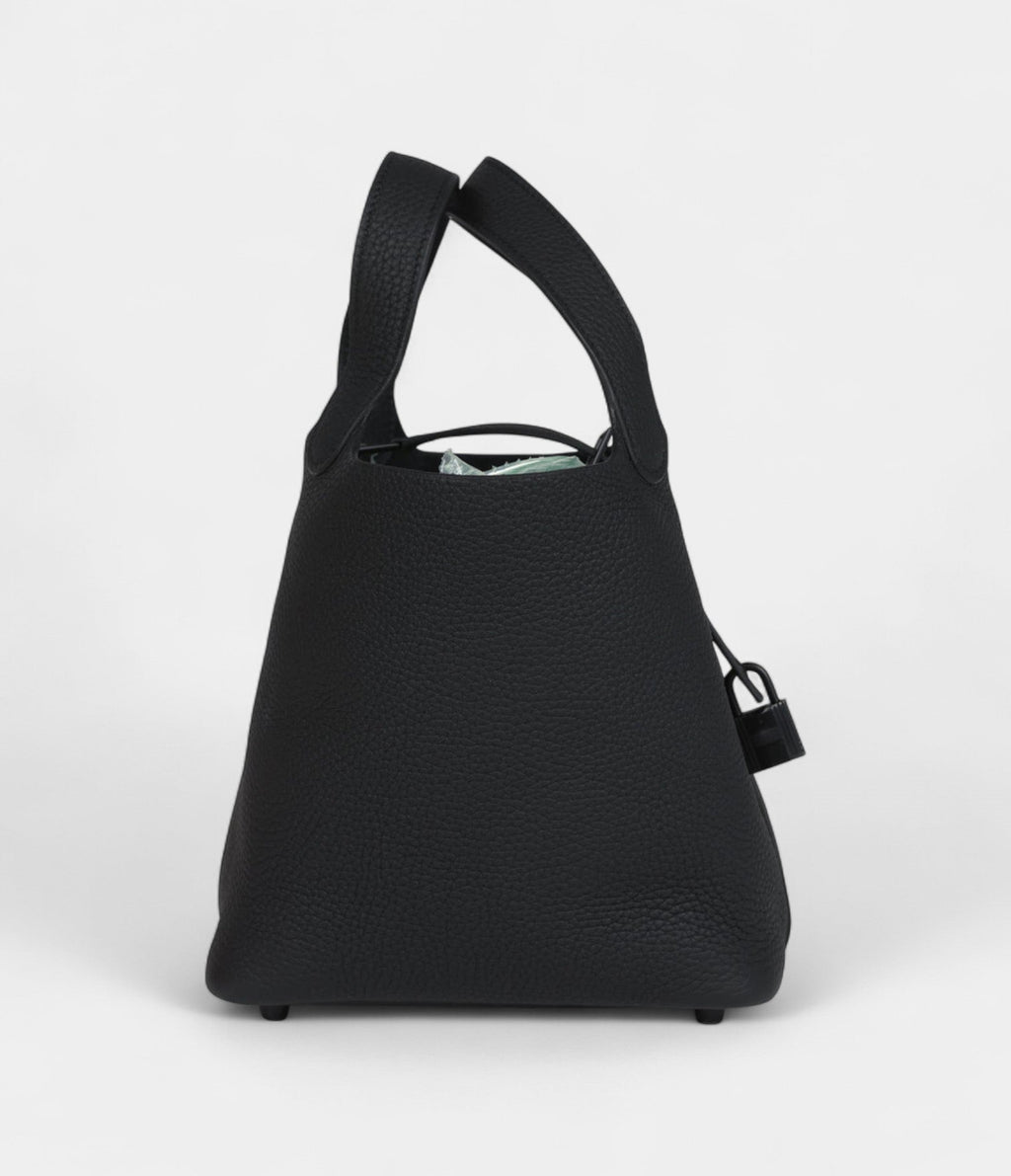 HMPicotin Lock 18 Monochrome Black Clemence Black Hardware