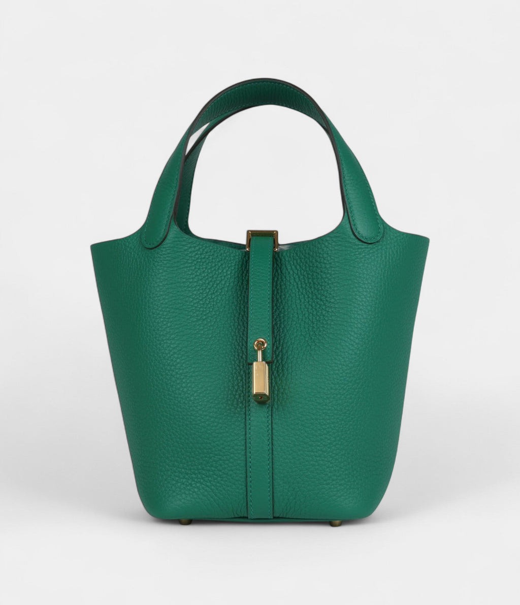 HMPicotin Lock 18 Vert Vertigo Clemence Gold Hardware
