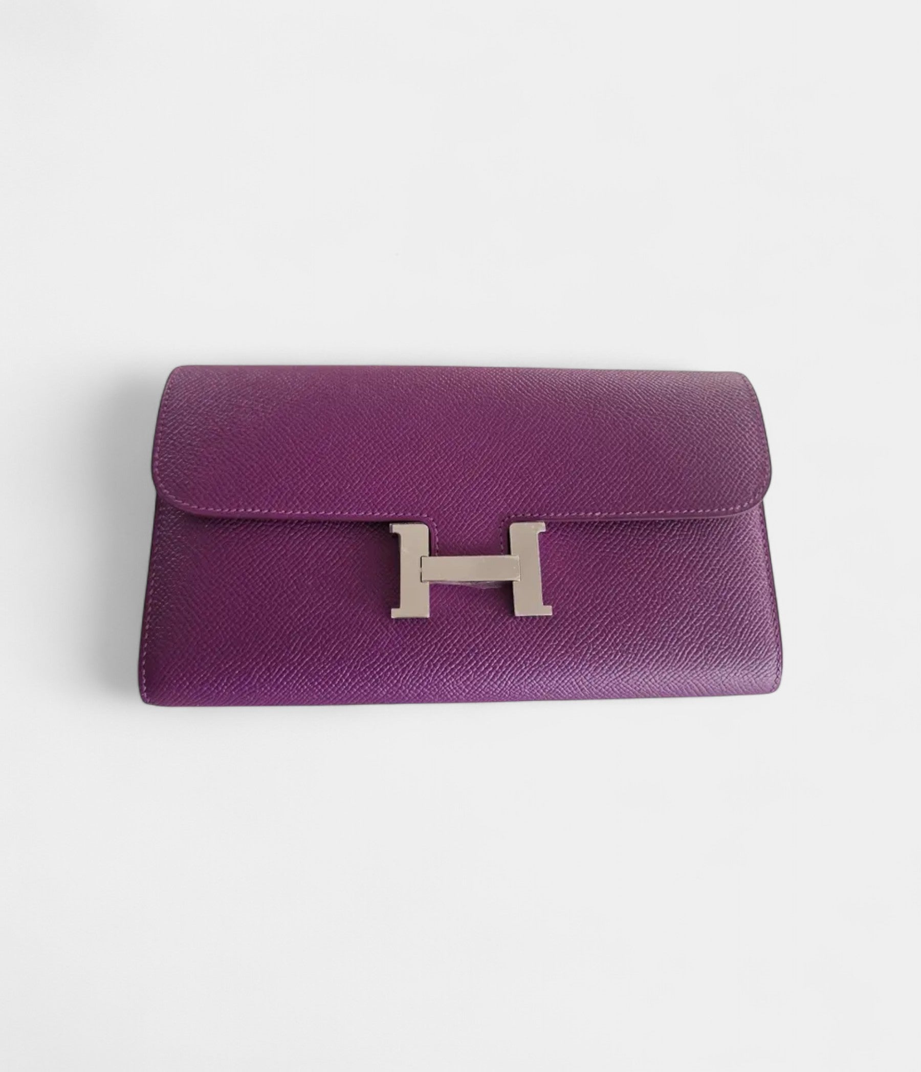 HMPurple Constance Leather Wallet