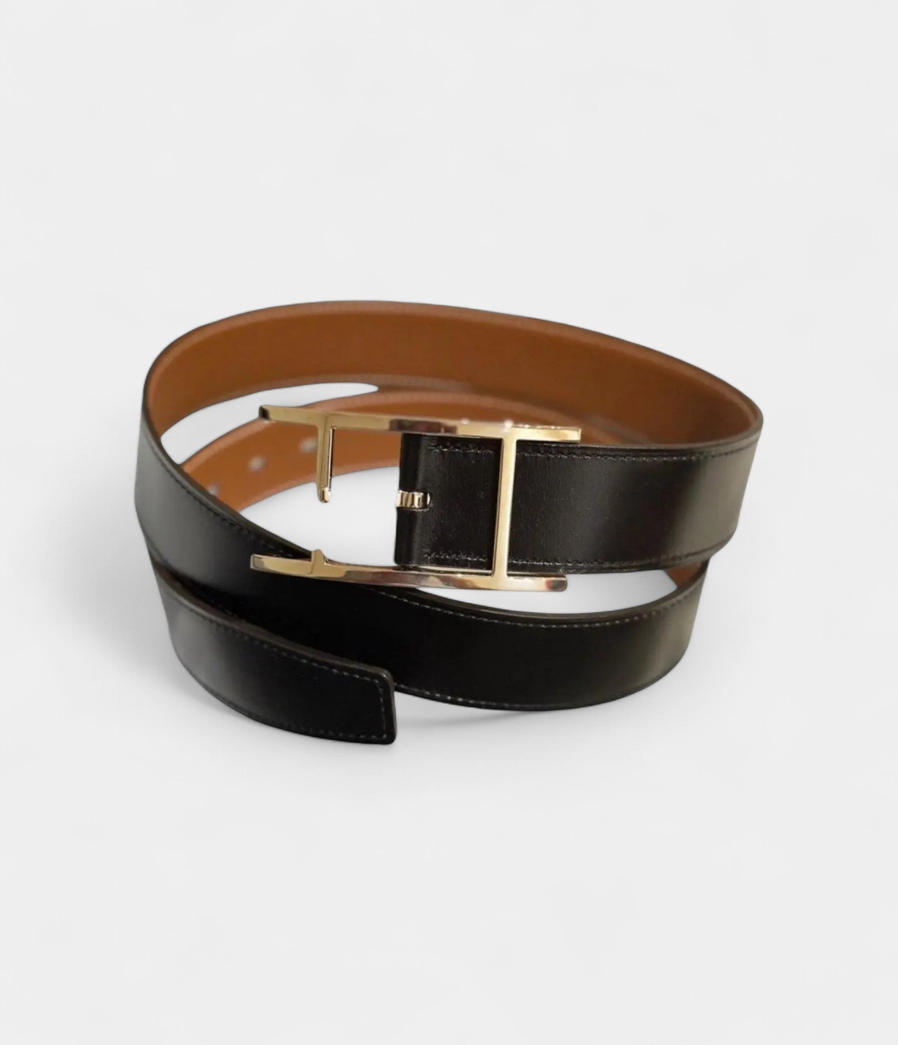 HMQuentin Leather Belt Minimalist Design, Timeless Appeal