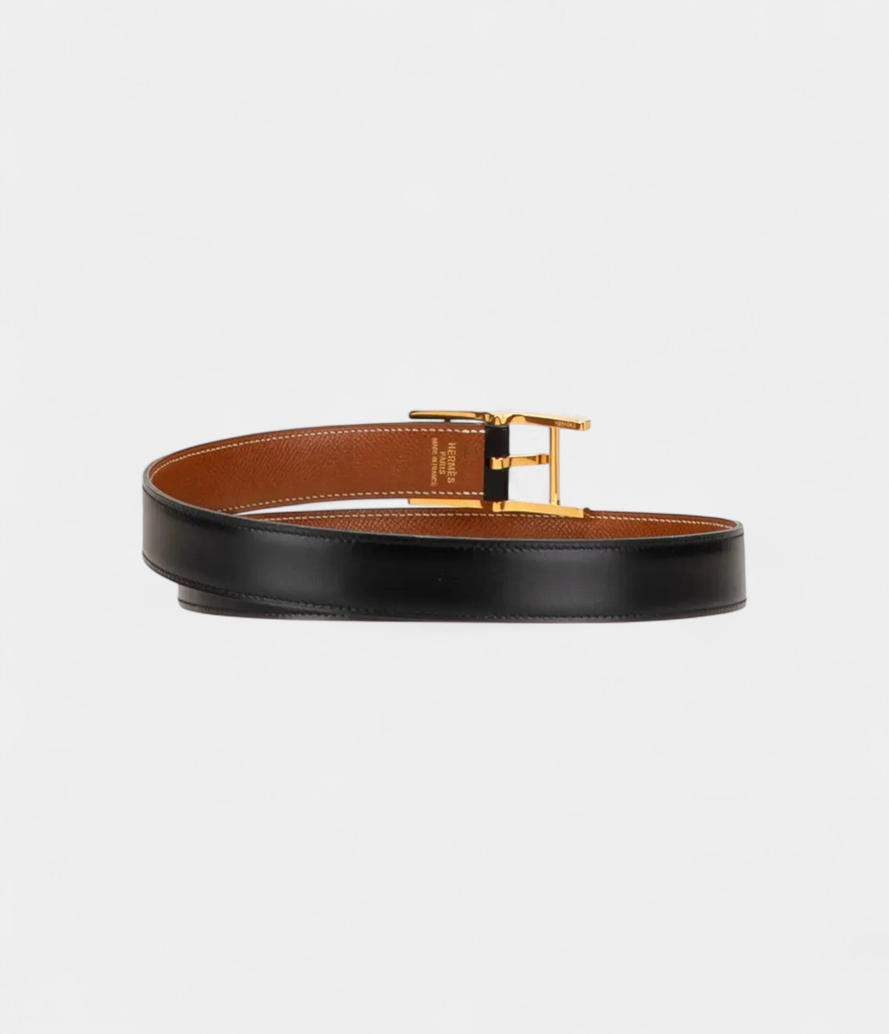 HMQuentin Leather Belt A Reversible Classic of Refined Versatility