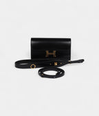 HMRock Constance Wallet To Go Black Box Gold Hardware