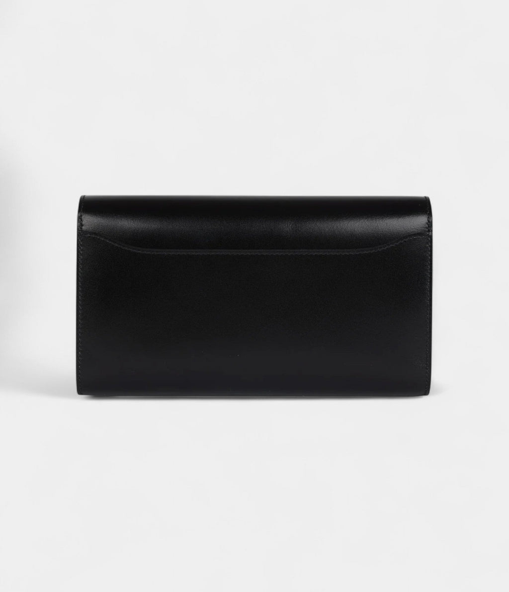 HMRock Constance Wallet To Go Black Box Gold Hardware
