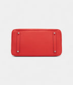 HMRouge Casaque Togo BK 25 Palladium Hardware